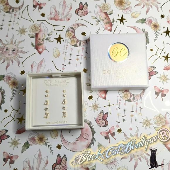 Gold Cake Shop Earrings - Picture 9 of 11